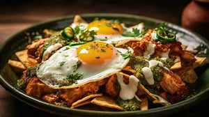 Celebrate Hispanic Heritage Month with Authentic Chicken Chilaquiles With Fried Eggs
