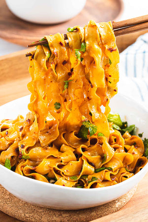 Spicy Szechuan Noodles with Garlic Chili Oil Recipe