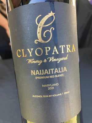 2021 Clyopatra Naijaitalia Red Blend, Central Maryland - The Wine Concierge