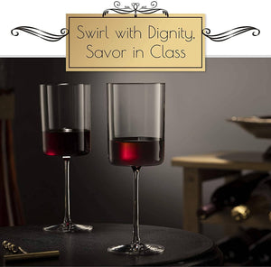 Wine Glasses Superlative Square Edge | Gift Package