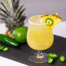 NV Yuzy Pineapple Jalapeño Margarita, Mexico