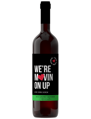 Love Cork Screw "We're Movin On Up" Cabernet Sauvignon, Lake Michigan, MI - The Wine Concierge