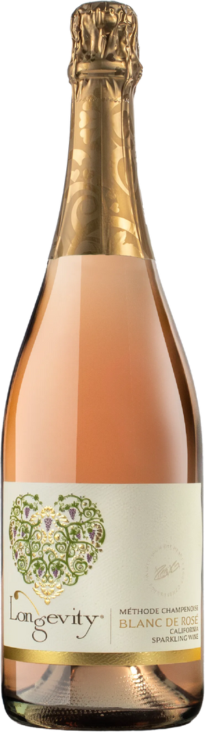NV Longevity Brut Rose Sparkling, Livermore Valley, California - The Wine Concierge
