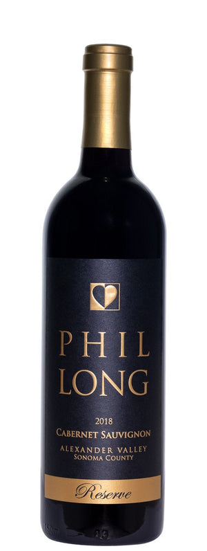 2018 Phil Long, Alexander Valley Cabernet Sauvignon Reserve - The Wine Concierge