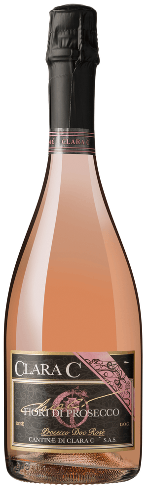 NV Clara C. Fiori di Prosecco Rose, D.O.C. BRUT MILLESIMATO, Italy - The Wine Concierge